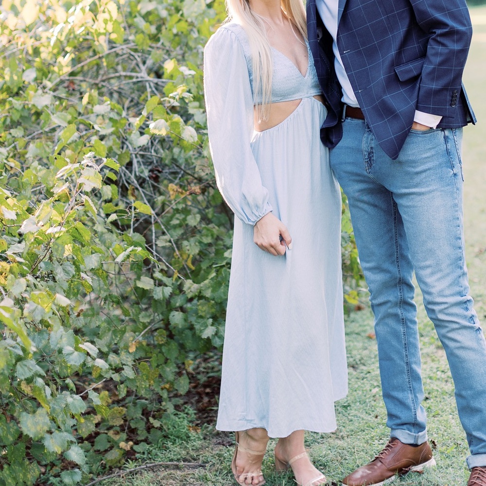 Hello Molly Light Blue Maxi Dress